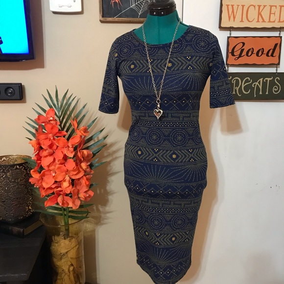 LuLaRoe Julia dress - Picture 2 of 8